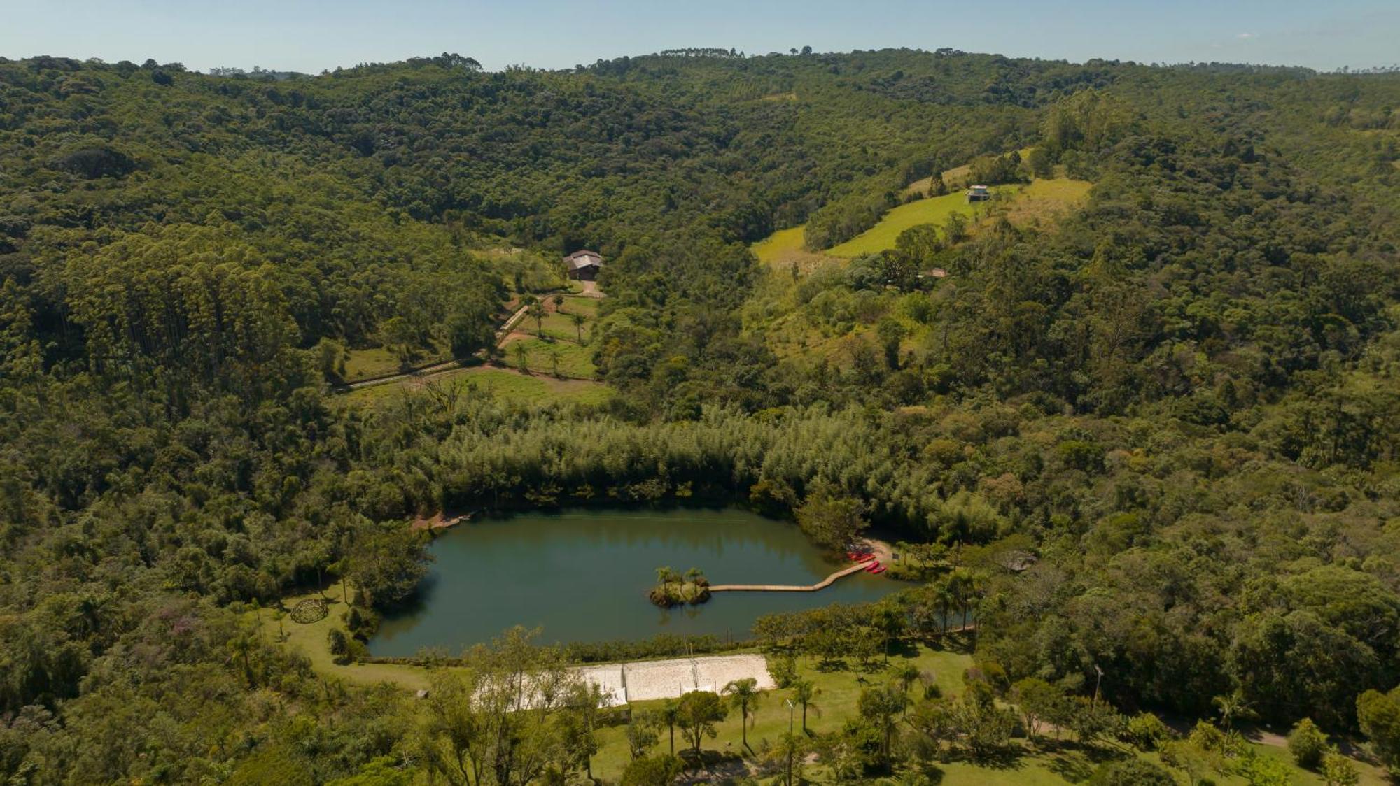 Hotel Fazenda Morros Verdes Ecolodge Ibiúna Dış mekan fotoğraf